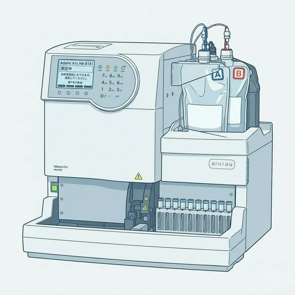 HbA1c測定装置 Adams A1c HA-8181